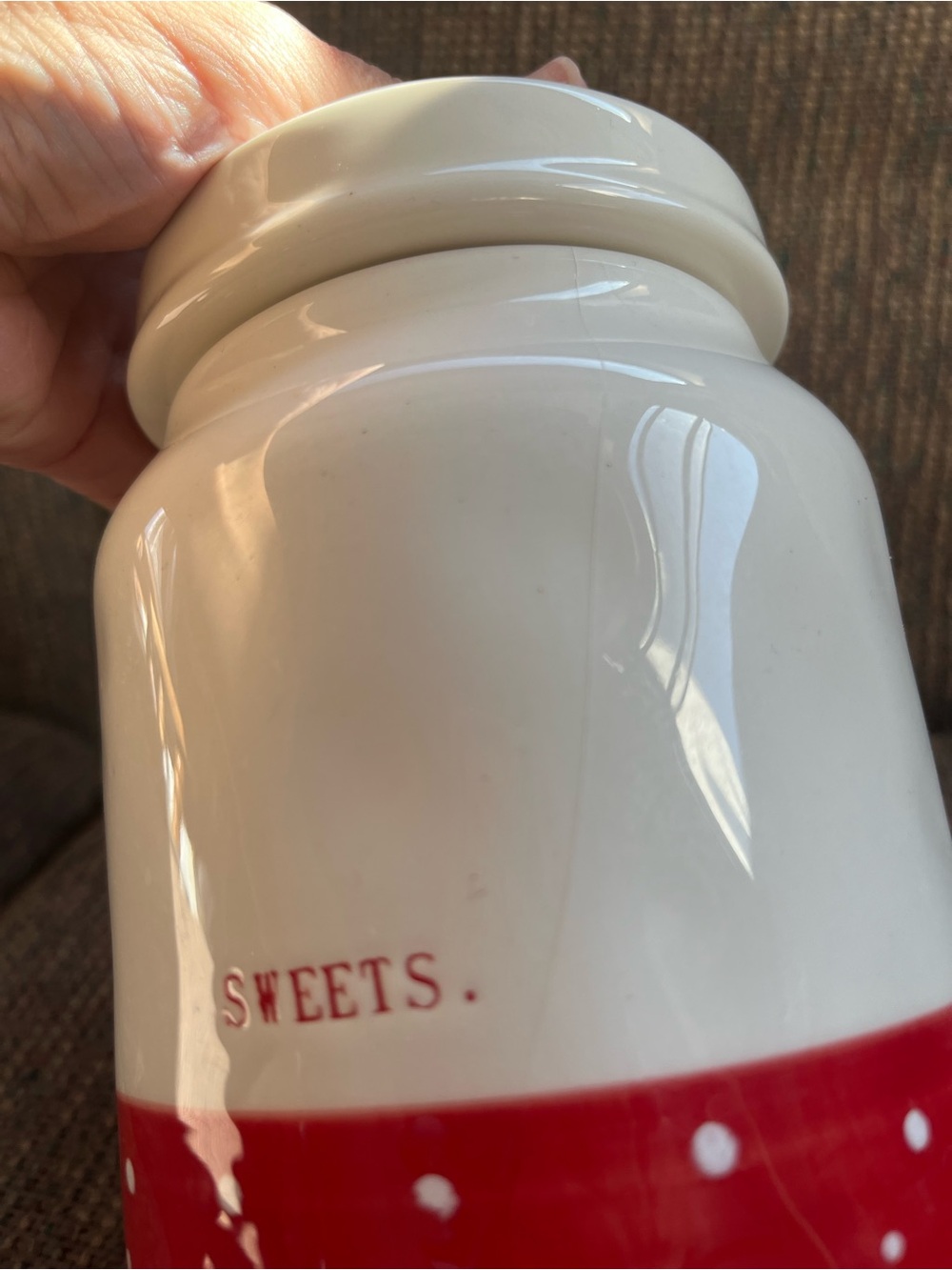 Rae Dunn sweets jar - Picture 4 of 9